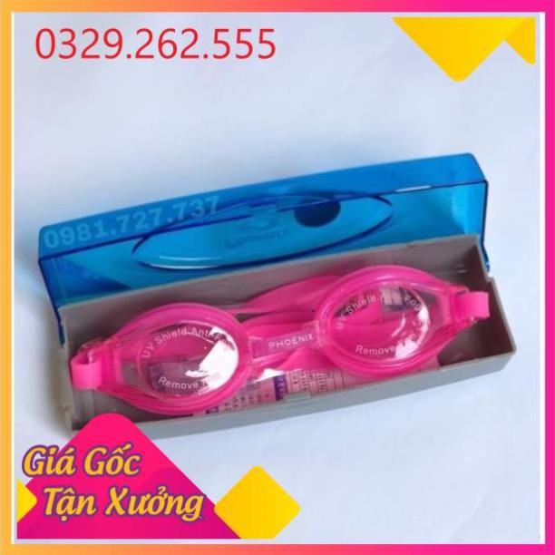 (Sale Khủng)  Kính Bơi Hàn Quốc Phoenix 203 ( LOẠI XIN ) + TẶNG Hộp Đựng Cao Cấp