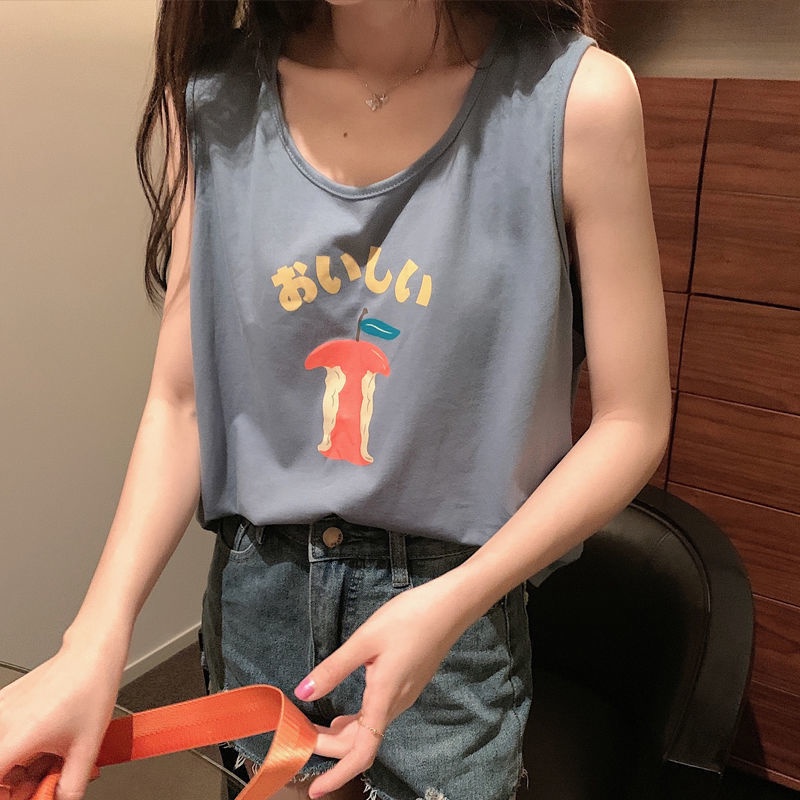 Áo Thun Thể Thao Sát Nách Kiểu Hồng Kông Thời Trang Mùa Hè 2022 Cho Nữ