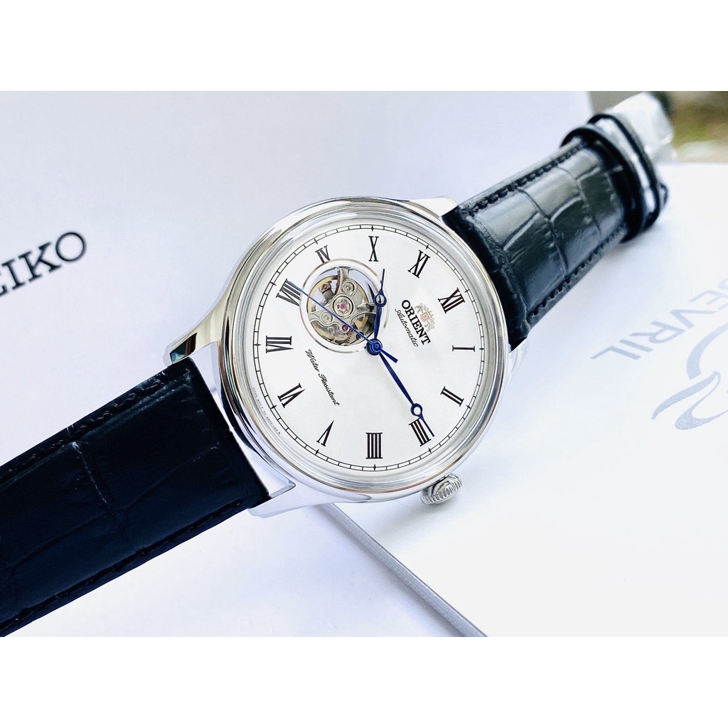 Đồng Hồ Nam ORIENT CABALLERO KIM XANH FAG00003W0 Chính Hãng Tặng Dây Da Cao Cấp