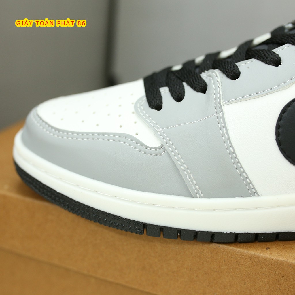 [Mã FAGREEN245 giảm 10% tối đa 30k đơn từ 99k] Giày Sneaker Thể Thao Jd1 Nam Nữ cao thấp màu Xám | BigBuy360 - bigbuy360.vn