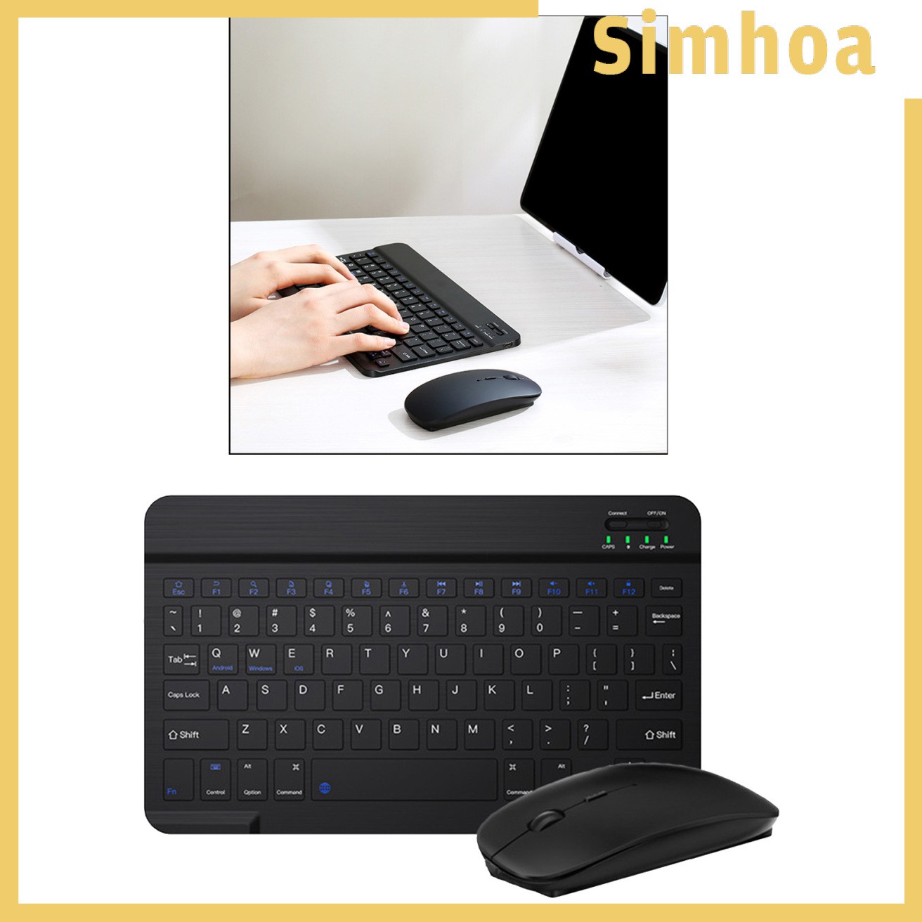 Bộ Bàn Phím Bluetooth 10 &quot;Cho Máy Tính