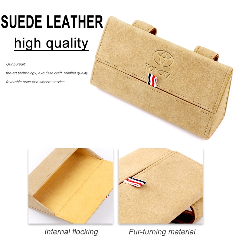 Hộp Đựng Mắt Kính Đa Năng Cho Xe Hơi Toyota Vios Yaris Altis Camry Avanza Innova Hilux Giá Đỡ