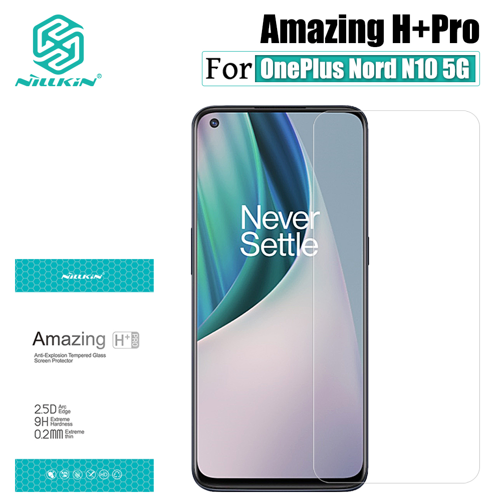 Kính Cường Lực NILLKIN H+ Pro Trong Suốt 0.2mm 9H Chống Nổ Bảo Vệ Màn Hình Cho OnePlus Nord N10 5G