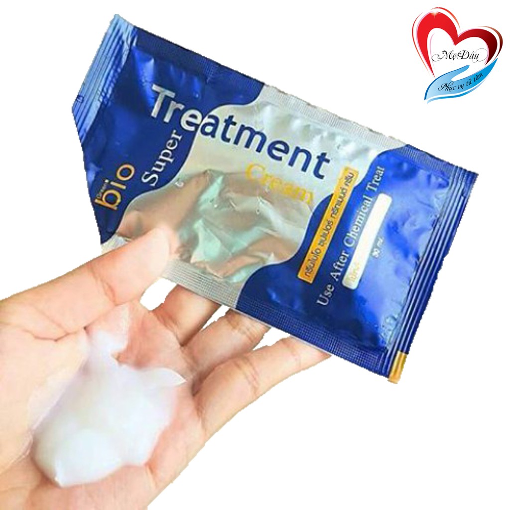 Gói Ủ Xả Tóc Bio Super Treatment 30 Thái Lan Giúp Phục Hồi Tóc Hư Tổn, Khô Xơ, Gãy Rụng Và Dưỡng Tóc Siêu Mượt