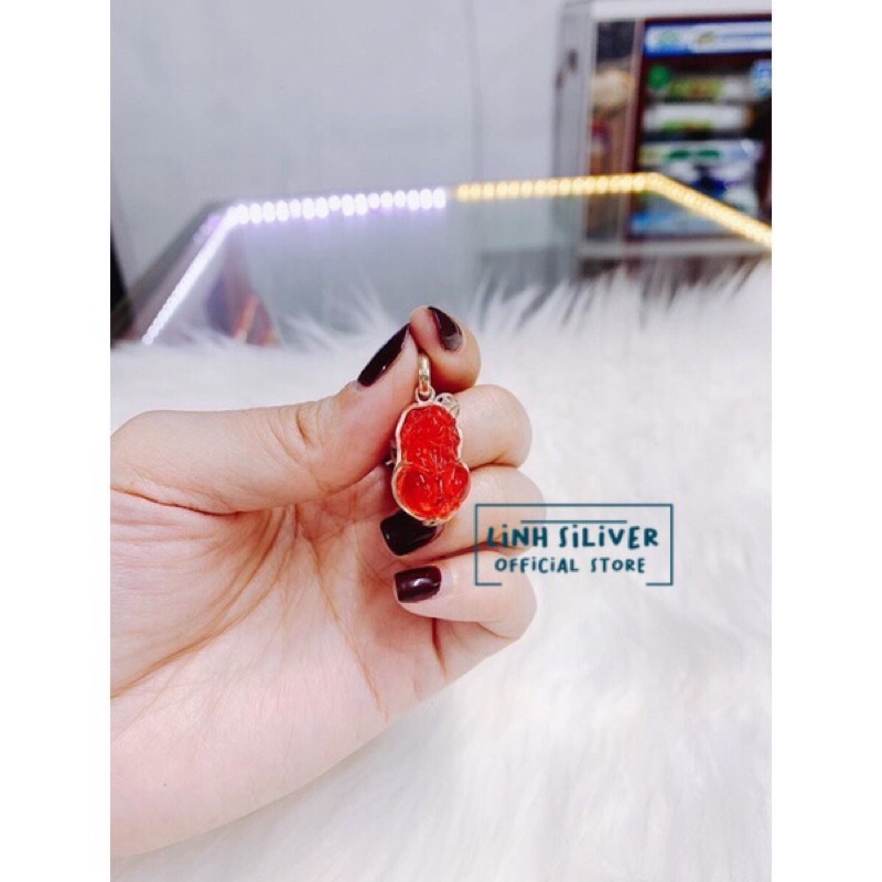 MẶT NGHÊ BỌC BẠC CHO NỮ- MẶT NGHÊ PHONG THUỶ