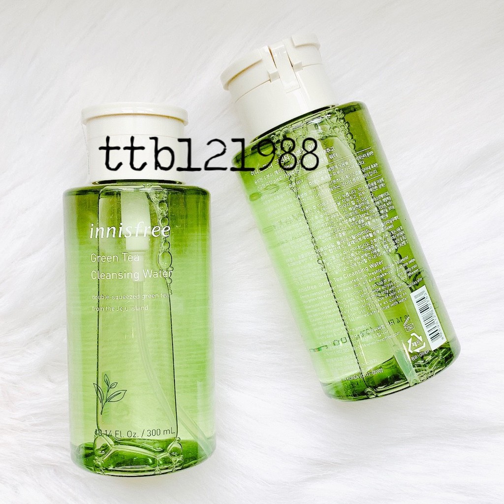 TẨY TRANG INNISFREE GREEN TEA CLEANSING WATER 300ml