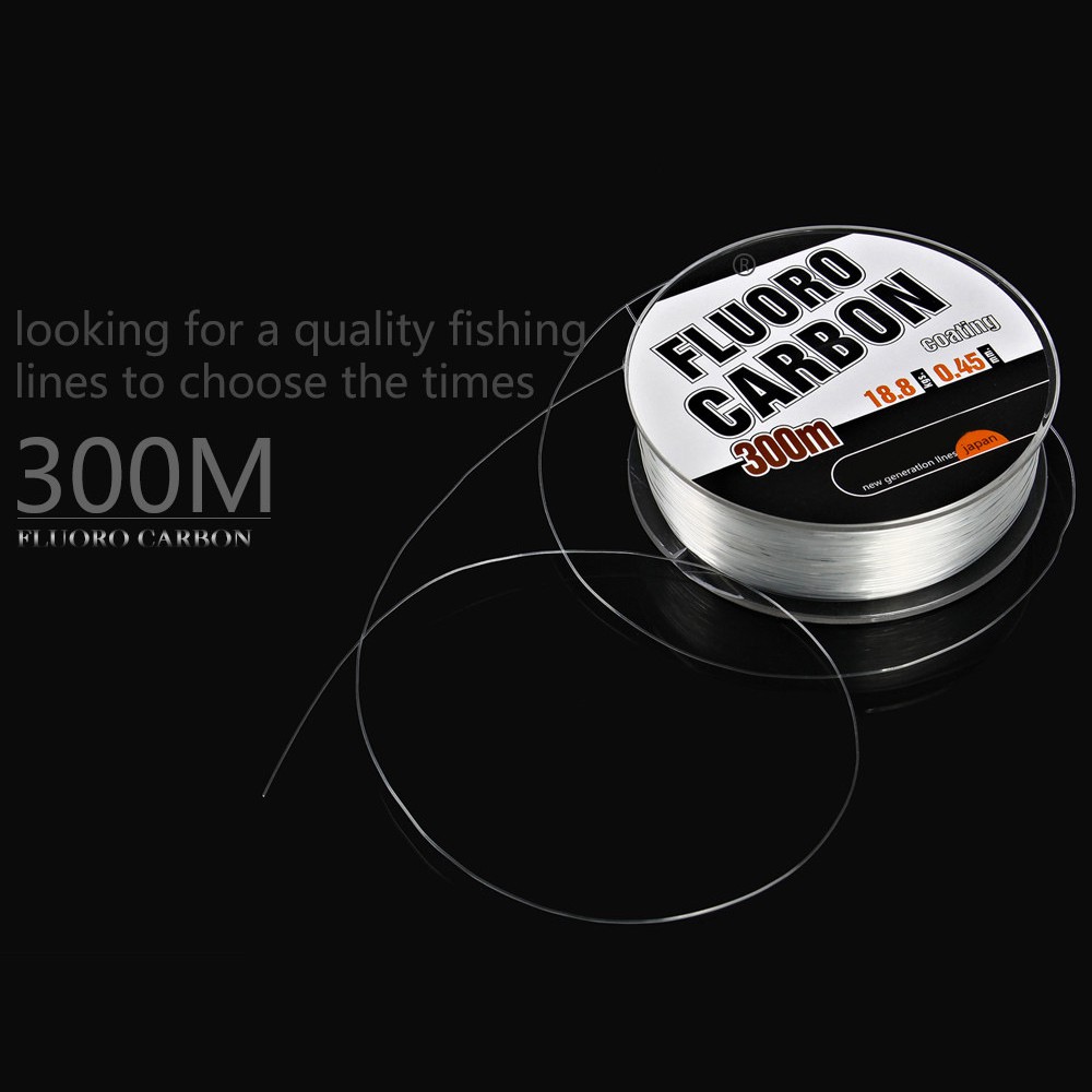 300m Cuộn dây câu cá chất liệu siêu bền thiết kế tiện dụng