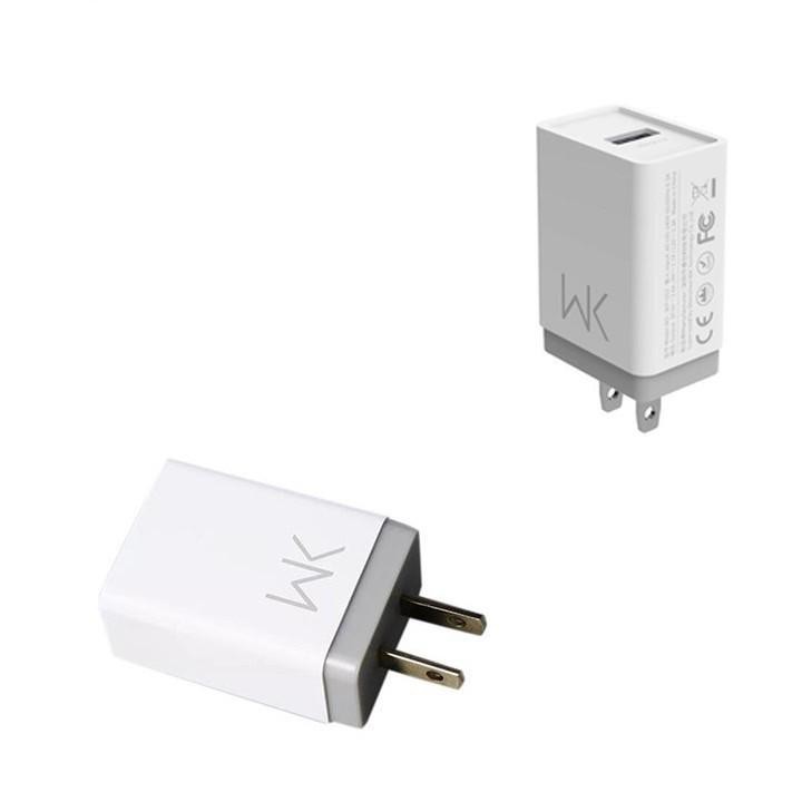 Củ cạc nhanh, Củ sạc iphone androi WP-U52 Quickcharge 3.0 kiểm soát nhiệt độ của thiết bị chất liệu nhựa an toàn