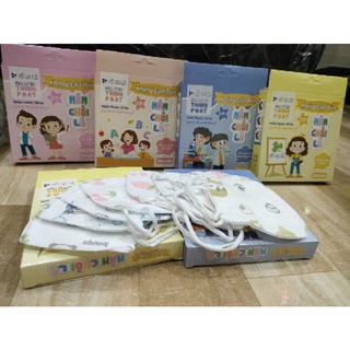 Khẩu trang trẻ em mầm chồi lá