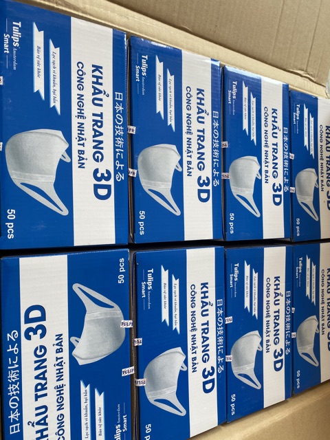 Khẩu trang 3D Tulips công nghệ Nhật Bản | BigBuy360 - bigbuy360.vn