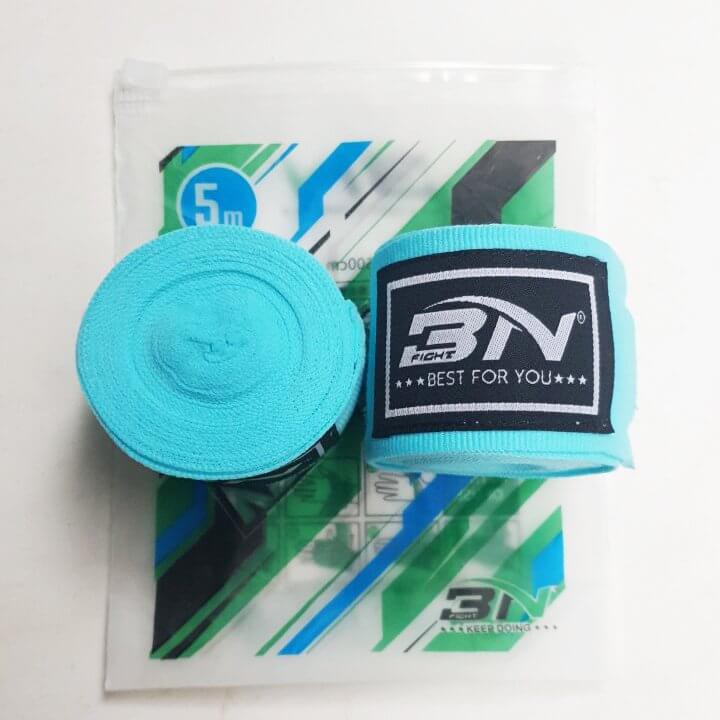 COMBO GĂNG TAY BOXING + BĂNG ĐA QUẤN TAY 5M - HÃNG BN