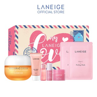 Bộ sản phẩm chống oxy hóa, sáng da & làm mờ đốm nâu từ LANEIGE Radian-C & Clear-C