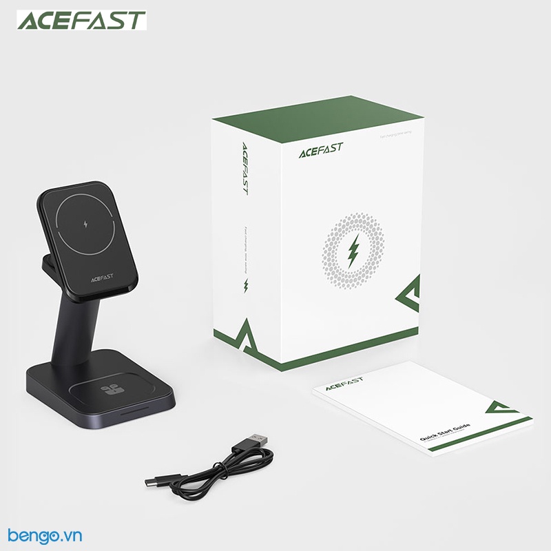 Sạc Nhanh Không Dây Kiêm Giá Đỡ 3 In 1 ACEFAST E3