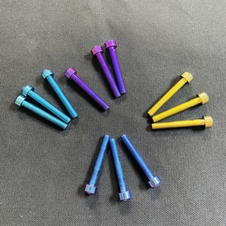 BỘ ỐC KIỂU] ỐC KIỂU 6LY4 ĐẦU TRỤ GẮN KÉT NƯỚC,GẮN GÙ XE MÁY TRANG TRÍ XE SIÊU HOT