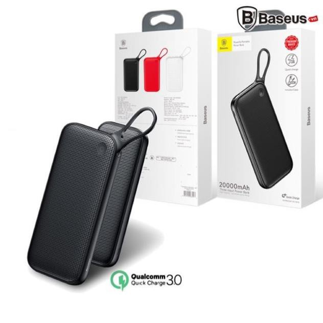 Pin sạc dự phòng Baseus LV152 cho Smartphone/ Tablet/ Macbook (Quick charge 3.0/ 20,000mAh/ 2 Port USB Type A + Type C)
