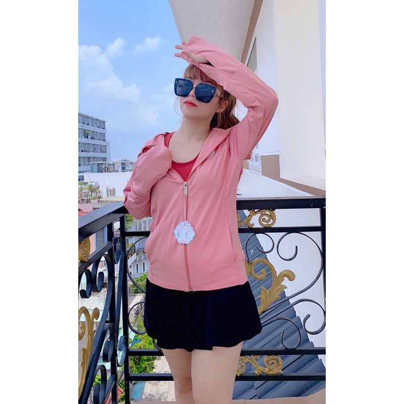 [HÀNG HOT] Áo Khoác Chống Nắng, Áo Khoác Nữ kèm bao tay khẩu trang Thông Hơi Siêu mát
