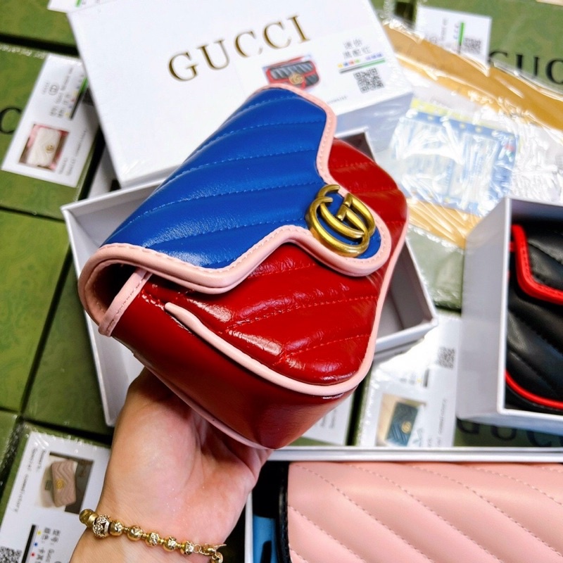 Túi gucci phối size 18