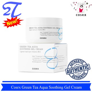Gel dưỡng phục hồi da dầu mụn trà xanh B5 Cosrx Green Tea Aqua Soothing Gel Cream 50g