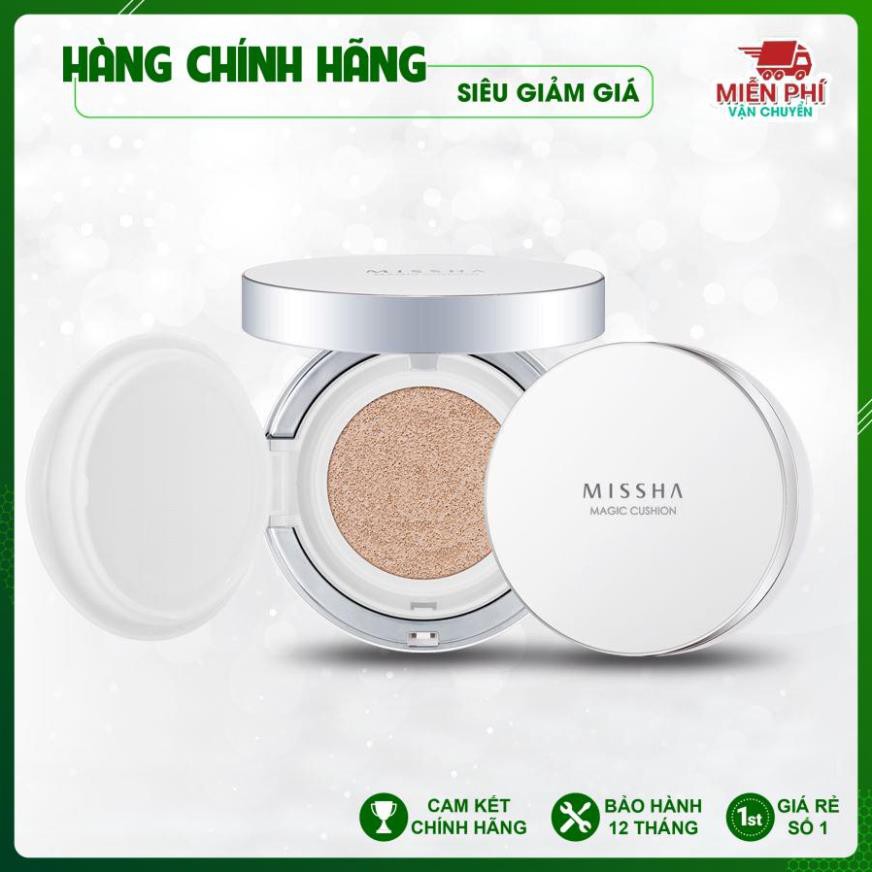 [Hàng Chính Hãng] Phấn Misa M Magic Cusion SPF 50+PA+++ mềm mỏng tự nhiên