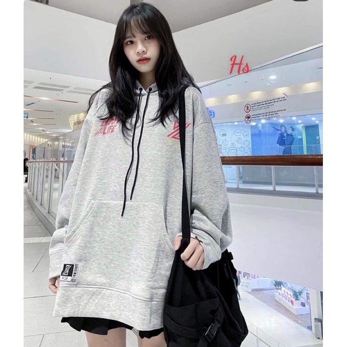Áo hoodie cô gái street HSU1