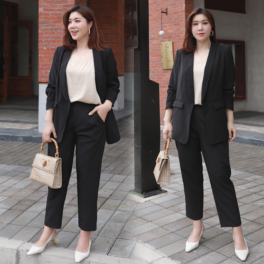 Set blazer dáng dài 3in1 - SETBO004 | BigBuy360 - bigbuy360.vn