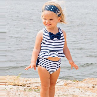 Bộ đồ bơi bikini 2 mảnh cho bé gái , áo tắm Đồ bơi