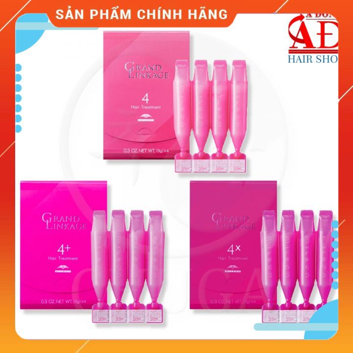 VĨ KEM Ủ DƯỠNG TÓC MILBON GRAND LINKAGE SUÔN MỀM MƯỢT TẠI NHÀ NEW 2022  9G*4