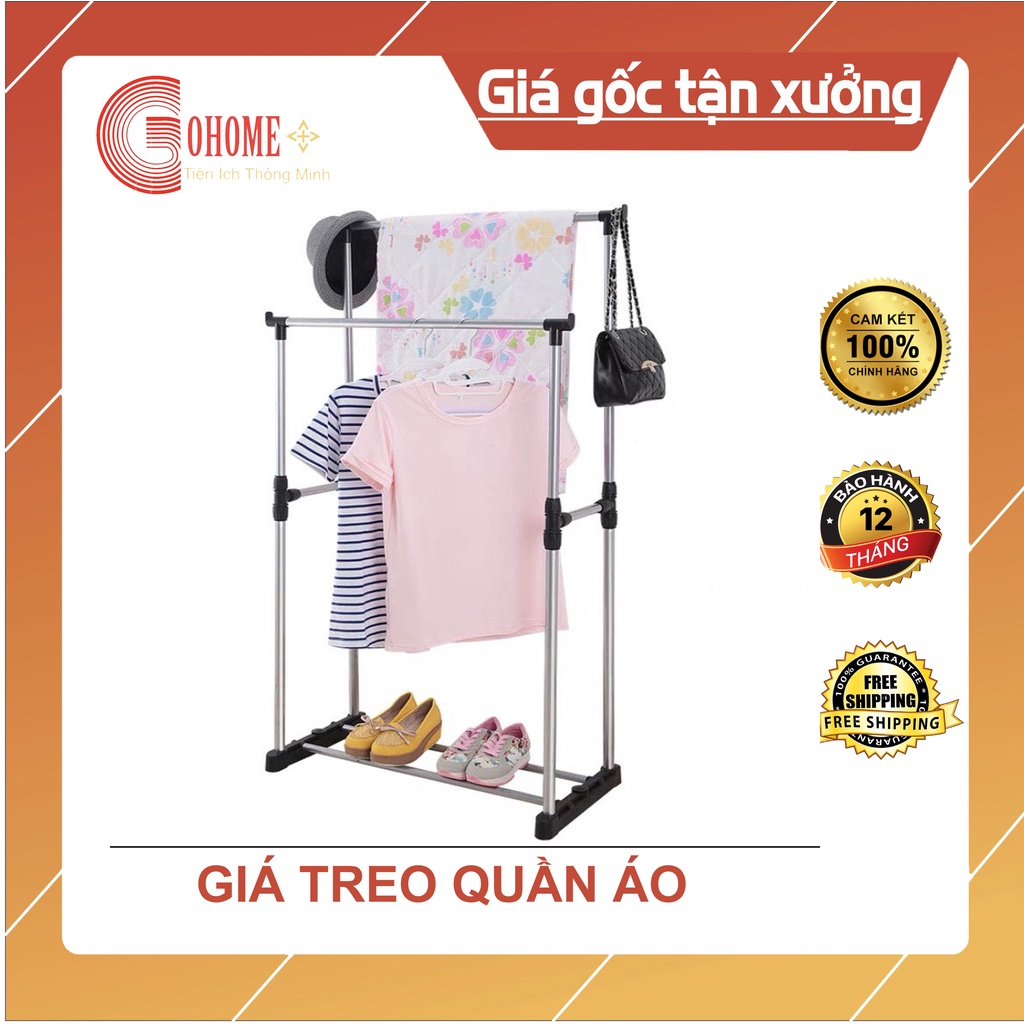 Kệ quần áo thông minh giá treo quần áo tiện lợi