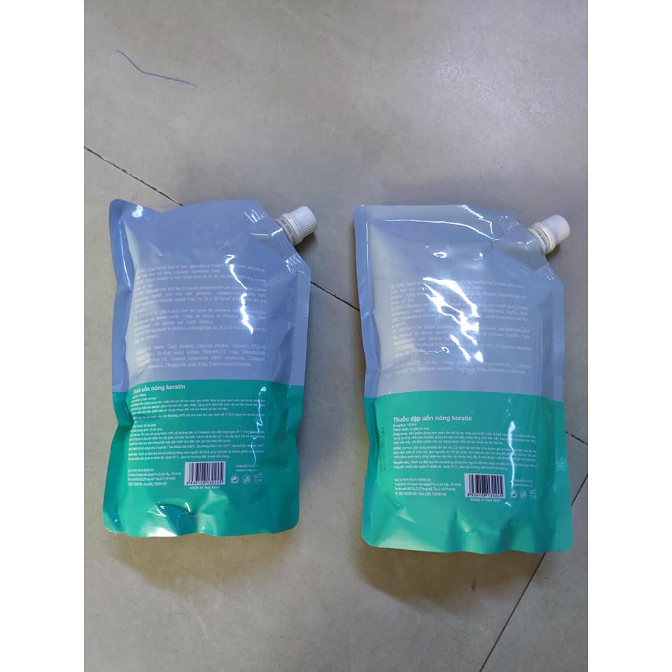 Cặp thuốc uốn nóng ,ép duỗi  Kendali Mẫu Mới 1000ml x2