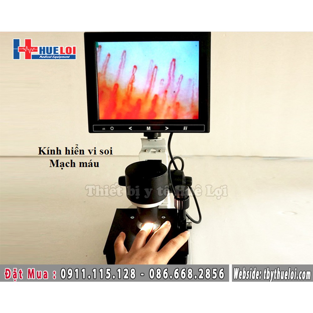 Kính hiển vi soi mạch máu loại 12ich