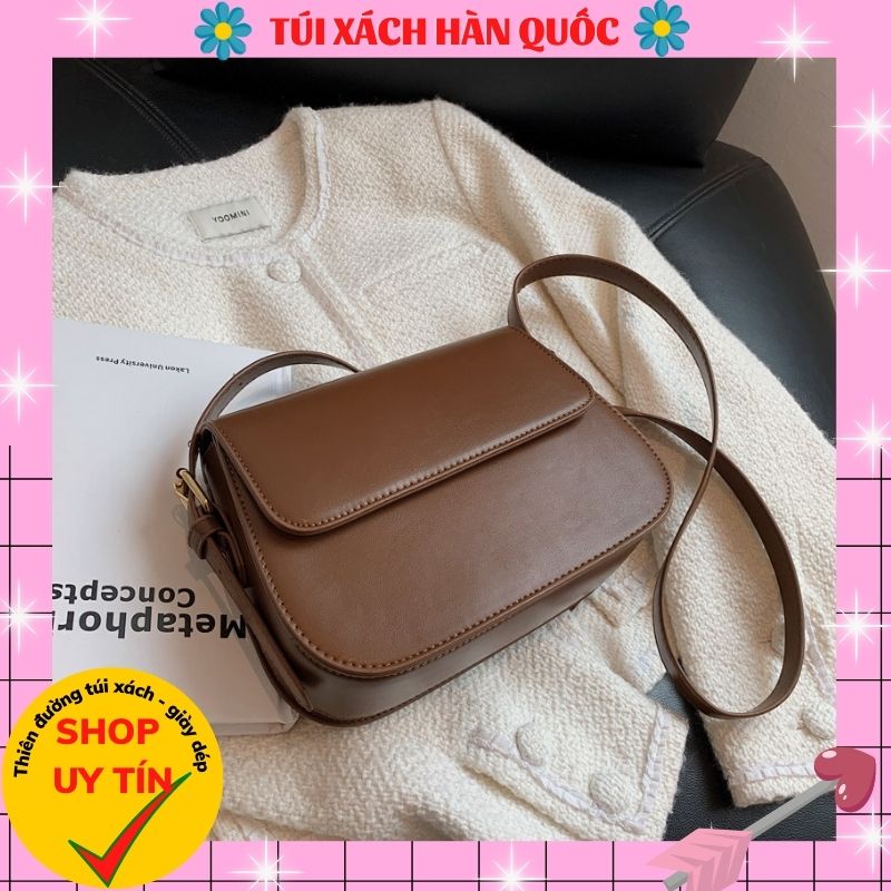 Túi đeo chéo nữ hàn quốc da mềm đẹp đi chơi phong cách đơn giản 273