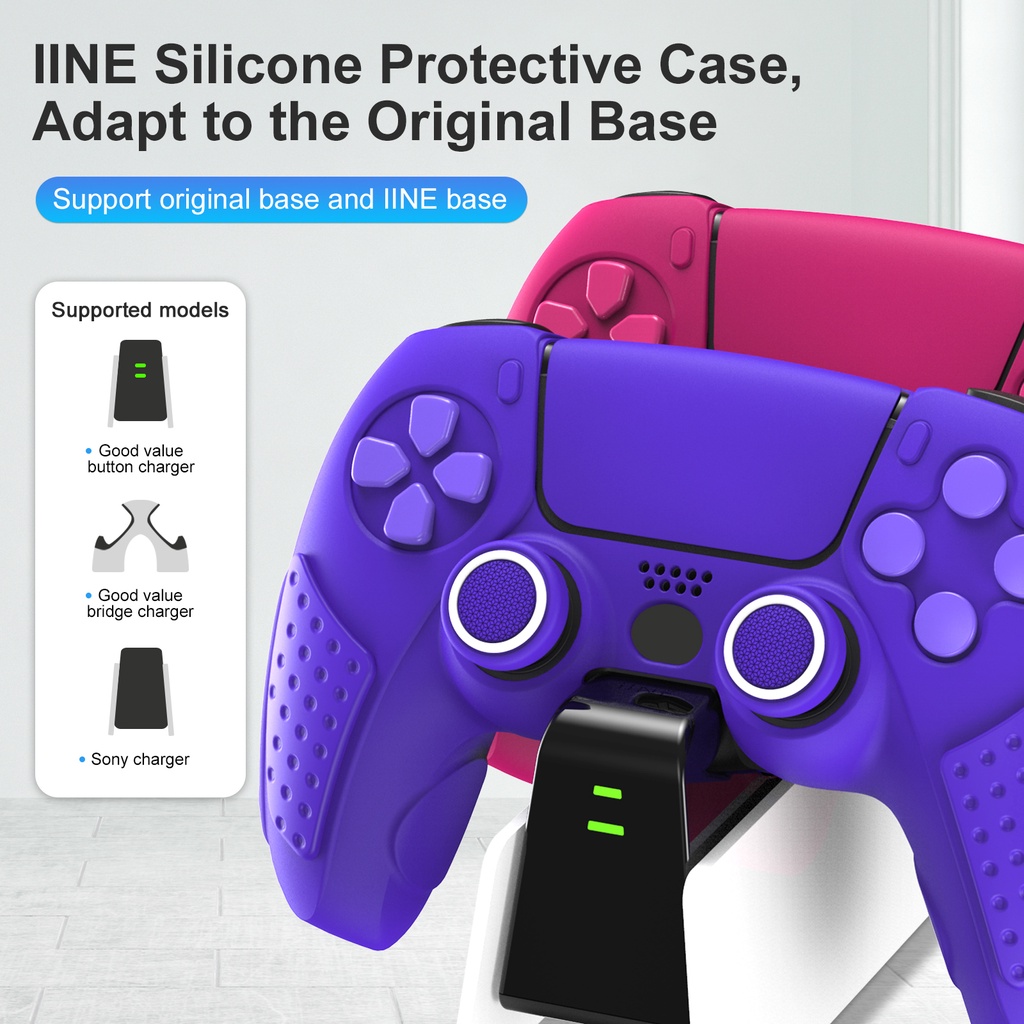 Vỏ Silicon Bảo Vệ Cho Tay Cầm Điều Khiển Chơi Game PS5 / Playstation5