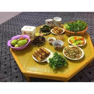 Bàn ăn- bàn trà ngồi bệt 4-8 người - bàn trúc cao bằng