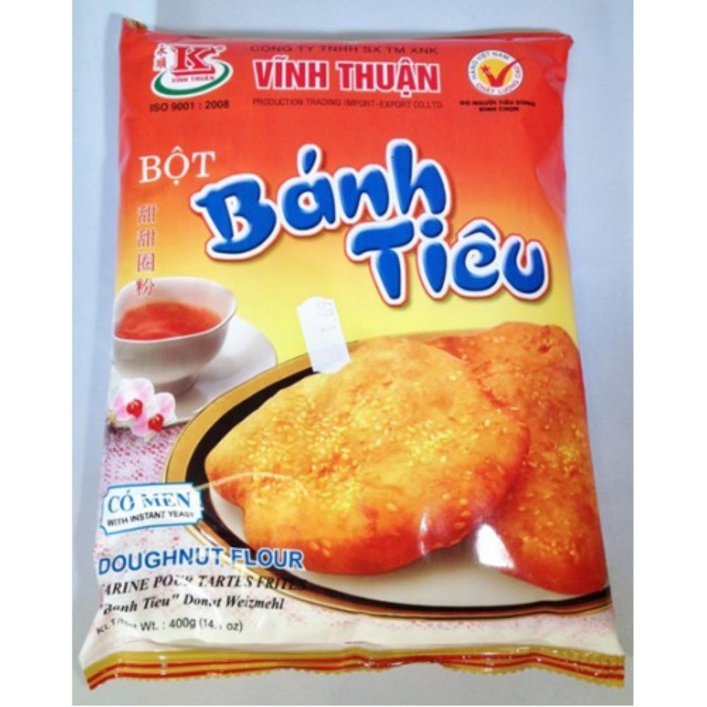 Bột bánh Tiêu Vĩnh Thuận 400g (đã có mem) đạt tiêu chuẩn xuất khẩu Châu Âu