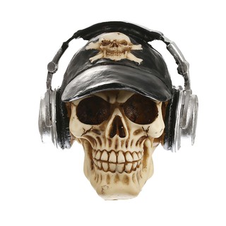 ☆Hellery☆ Đồ trang trí đầu lâu 3D trang trí
