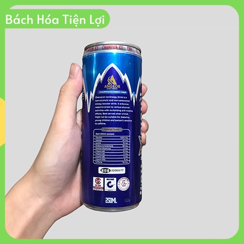Nước Tăng Lực Champion Thái Lan Đá Lạnh