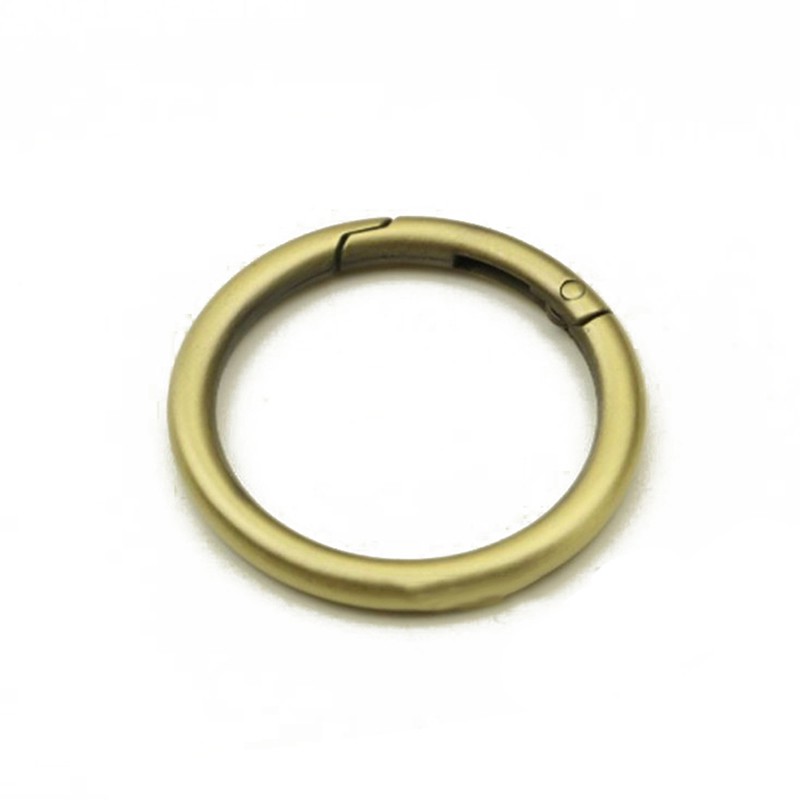 Vòng kẹp tròn kim loại móc chìa khóa/dây đeo túi xách/dây xích đa ứng dụng