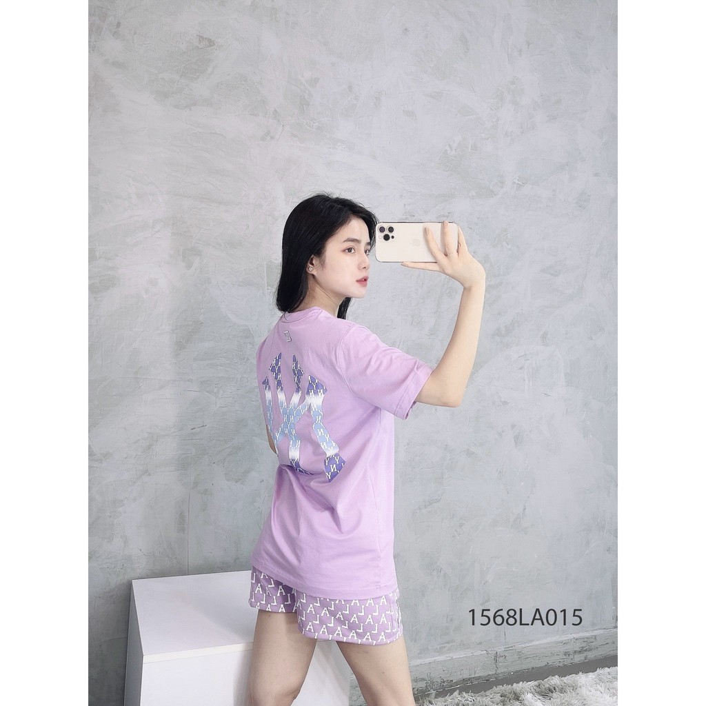 (HÀNG XUẤT XỊN) Quần short tím M//L//B Monogram Shorts L//A PURPLE Made in V/N full tag code  SIZE S M L