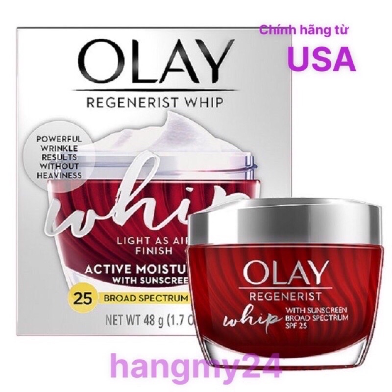 Kem dưỡng chống lão hóa Olay Regenerist Whip SPF25 của Mỹ