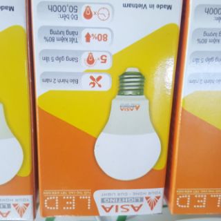 Combo 3 đèn LED tròn 7w Asia