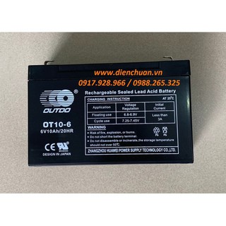 Ắc quy xe điện trẻ em 6V 10Ah