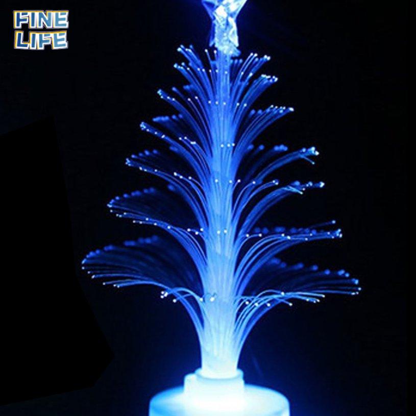 Colorful fiber optic Christmas tree night light
