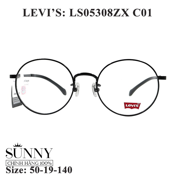 Gọng kính nam nữ Levi's LS05308ZX màu sắc thời trang màu sắc thời trang chính hãng, thiết kế dễ đeo b