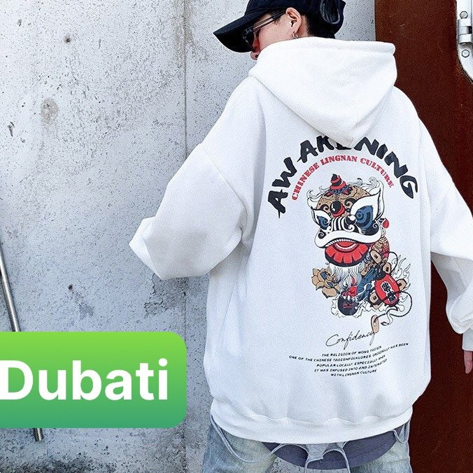 ÁO KHOÁC HOODIE THỜI TRANG NAM NỮ KÌ LÂN PHONG CÁCH HÀN QUỐC - DUBATI FASHION