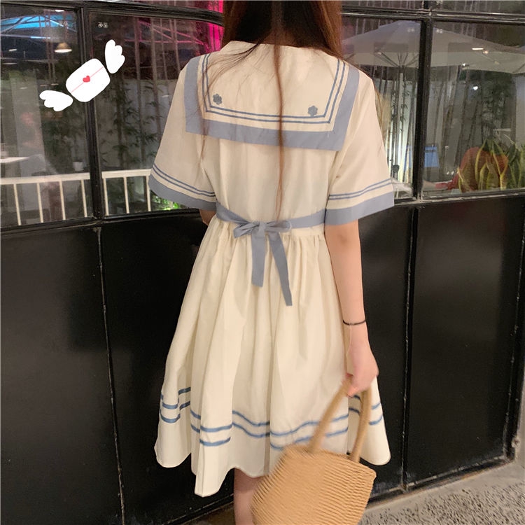 Đầm Tay Ngắn Phong Cách Lolita Xinh Xắn Cho Nữ | BigBuy360 - bigbuy360.vn