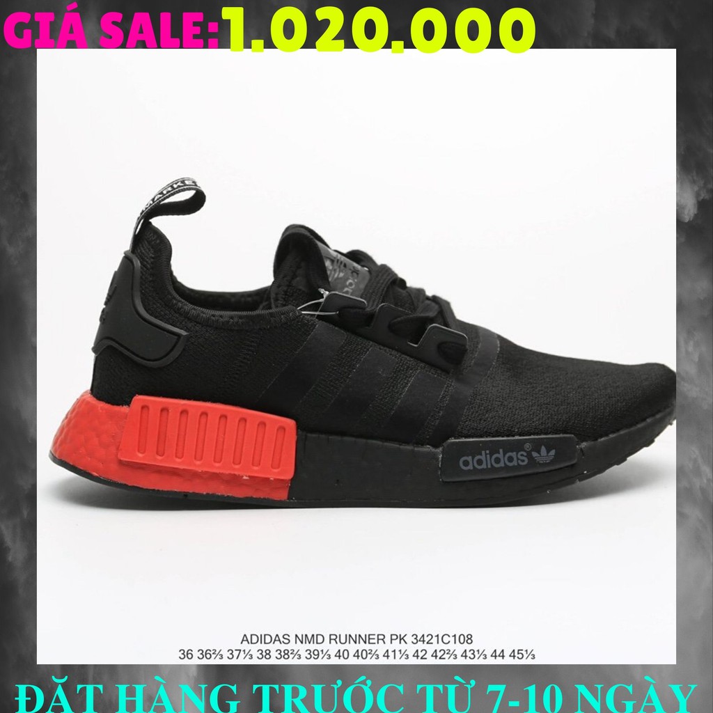 🌟FULLBOX🌟ORDER🌟SALE 50%🌟ẢNH THẬT🌟GIÀY NAM NỮ ADIDAS NMD R1 Primeknit Triple Black