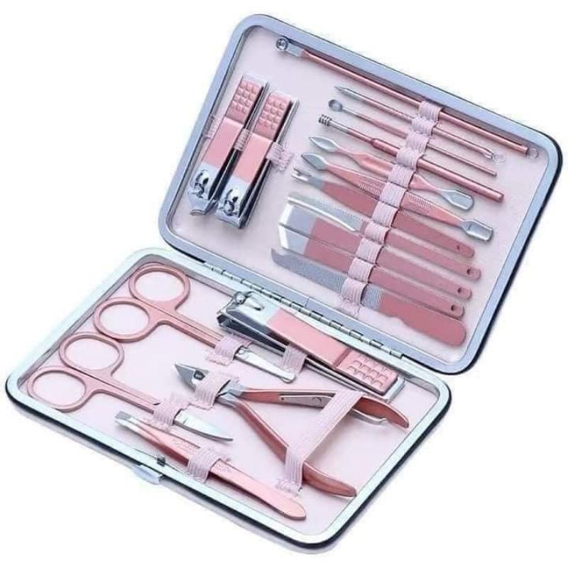 Bộ làm móng 18 món, bộ dụng cụ bấm móng tay