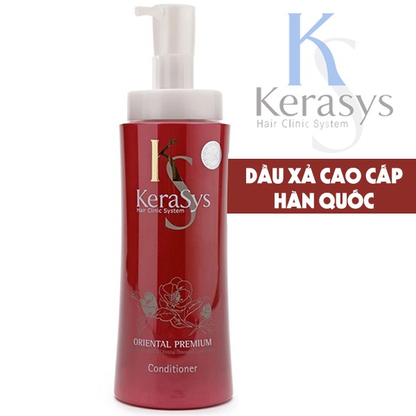 Dầu xả giúp phục hồi những vùng tóc bị hư tổn KeraSys Oriental Premium Hàn Quốc