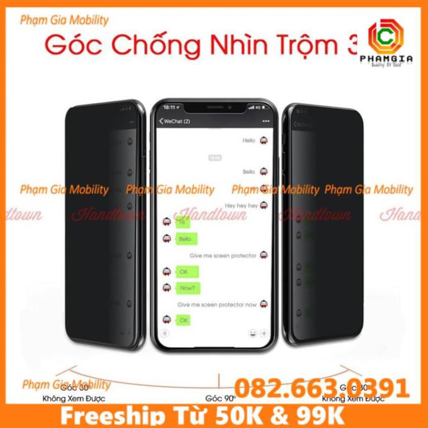 Cường lực Xiaomi Mi Note 8 / 8 Lite / Mi 8 Pro / Redmi note 7 Chống Nhìn Trộm 9H dẻo nano