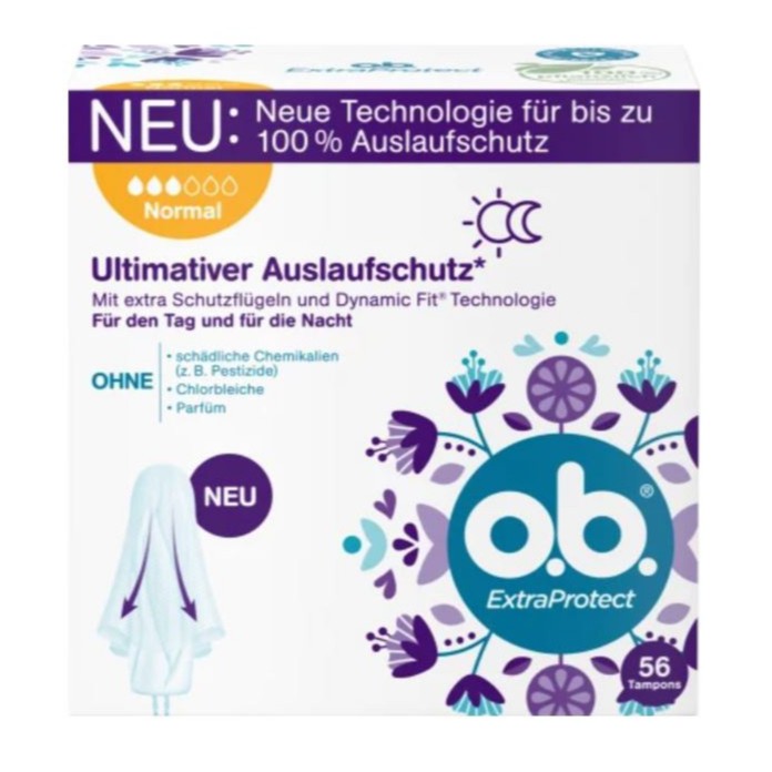 Băng vệ sinh dạng ống Tampon OB ProComfort, Extra Protect đủ size - Hàng nội địa Đức